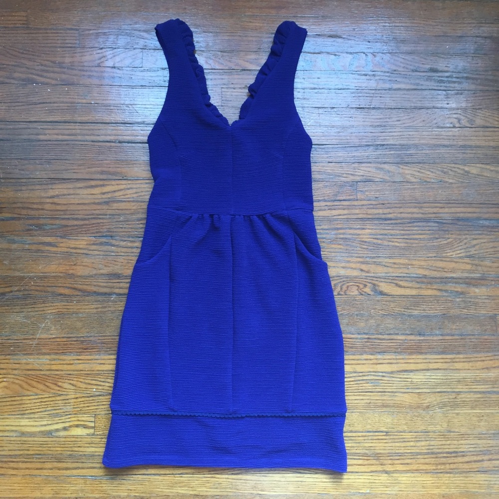 Anthropologie Maeve size S Ruffled Ottoman Dress